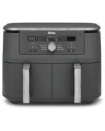 Ninja DZ400UK 9.5 litre MAX 6-in-1 Dual Zone Air Fryer - Gun Metal Grey