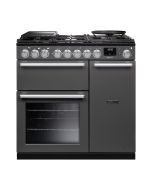 Rangemaster NEX90DFPSLT/CM1 NEXUS 90cm Range Cooker Dual Fuel in Slate A Rated