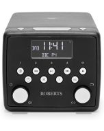 Roberts-Radio SOUND49BK DAB+/ FM Bedside Radio w/ CD & Bluetooth