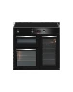 Beko KDVI90K 90cm Double Oven Range Cooker with 5 Zone Induction Hob