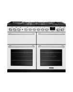 Rangemaster NEXB110DFPWHT/CM1 NEXUS BC 110cm Range Cooker Dual Fuel in White A Rated
