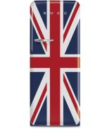 Smeg FAB28RDUJ6 60cm 50s Style Right Hand Hinge Fridge with Icebox Union Jack