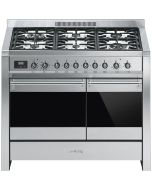 Smeg A2-81 100cm Opera Dual Fuel Range Cooker Stainless Steel