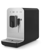 Smeg BCC12BLMUK Bean To Cup Coffee Machine with Steam Wand, Matte Black