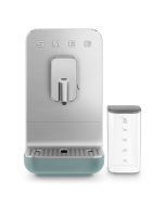 Smeg BCC13EGMUK Collezione Bean To Cup Coffee Machine with Integrated Milk System, Matte Emerald Green