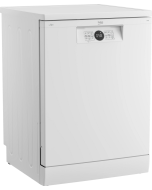 Beko BDFN26432W Freestanding Fullsize Dishwasher D Rated