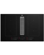 Beko HIXI84700UP 80cm Induction Hob with Integrated Vented Extractor
