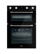Belling BEL BI903MFC BLK Double Multifunction Electric Built-In Oven A Rated In Black