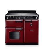 Rangemaster CL100EIPBOR/CM1 Classic 100cm Induction Range Cooker Bordeaux/Chrome