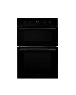 Caple C3371BG Electric Built In Double Oven Black Glass A Rated