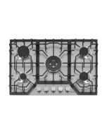 Caple C4071G 76cm Wide 5 Burner Gas Hob with Cast Iron Supports - Stainless Steel