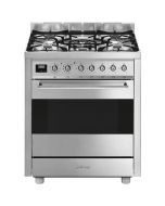 Smeg C7GPX9 70cm Symphony Dual Fuel Cooker Stainless Steel