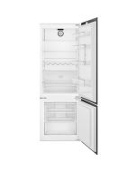 Smeg C875TNE 70cm Built In Fridge Freezer No Frost with Sliding Hinge System E Rated