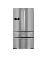 Caple CAFF43 American Style Frost Free Fridge Freezer - Stainless Steel