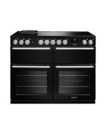 Rangemaster NEXB110EIPCBL/CM1 NEXUS BC 110cm Range Cooker Electric Induction in Charcoal Black A Rated
