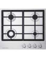 Fisher and Paykel CG604DLPX1 60cm LPG Hob, Stainless Steel