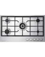 Fisher and Paykel CG905DLPX1 90cm Series 7 5 Burner Gas Hob, LPG model Steel