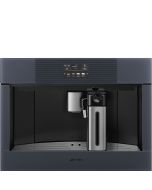 Smeg CMS4104G Linea Automatic 45 cm compact built-in espresso coffee machine in Neptune Grey
