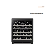 Caple WI6143BG Undercounter  Built In Single Zone Wine Cooler Black