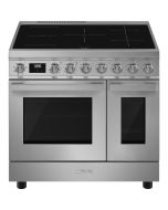 Smeg CPF92IMX 90cm Portofino Electric Range Cooker Stainless Steel