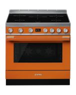 Smeg CPF9IPOR 90cm Portofino Electric Range Cooker Orange