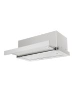 CDA CTE62SS 60cm Telescopic Cooker Hood - Silver