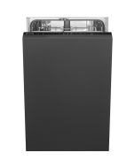 Smeg DI4522 45cm Slimline Fully-integrated dishwasher with Flexifit hinge system