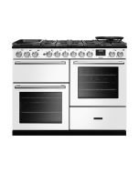 Rangemaster NEXO110DFPWHT/CM1 NEXUS OC 110cm Range Cooker Dual Fuel in White A Rated