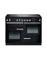 Rangemaster PROP110ECGB/C Professional Plus 110 Ceramic Black Range Cooker A Rated