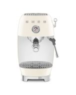 Smeg ECF03CRUK Manual Espresso Coffee Machine with Cold Brew in Cream