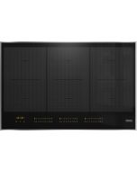 Miele KM7575FR 80cm Wide 6 Zone Induction Hob with 3 PowerFlex Cooking Areas - Black