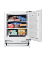 Statesman BU160FZ4E Integrated Under Counter Freezer, 96 Litre, Manual Defrost