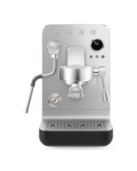 Smeg EMC02BLMUK Collezione Minipro Espresso Coffee Machine in Matte Black