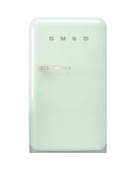 Smeg FAB10RPG6 55cm Retro 50s Style Free Standing Fridge with Ice Box in Pastel Green, Right hand hinge