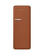 Smeg FAB28RDRU6 60cm Retro Free Standing Fridge With Ice Box in Rust Effect, Right hand hinge
