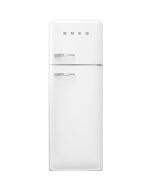 Smeg FAB30RWH6UK 60cm Retro 50s Style Right Hand Hinge Freezer over Fridge in White