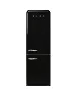 Smeg FAB32RBL6UK 60cm Retro 50s Style Right Hand Hinge Fridge Freezer in Black