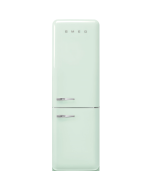 Smeg FAB32RPG6UK No Frost Fridge Freezer, 50s Style, Pastel Green, C Rated