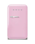Smeg FAB5RPK6 40cm 50s Style Small Right Hand Hinge Minibar Pink