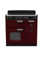 Rangemaster CL90EIPBOR/CM1 Classic 90cm Induction Range Cooker Bordeaux/Chrome