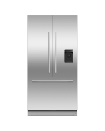 Fisher and Paykel RS90AU3 90cm Fully Integrated Fridge Freezer, French doors