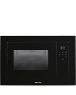 Smeg FMI120B3 20l Built-in Microwave with Grill in Black