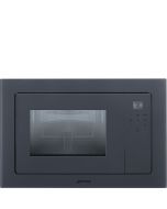 Smeg FMI120G 20l Built-in Microwave with grill in Neptune Grey