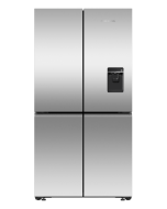 Fisher and Paykel RF605QNUVX1 90.5cm Quad Door Frost Free Fridge Freezer - Stainless Steel
