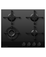 Fisher and Paykel CG604DNGGB4 60cm Series 9 4 Burner Gas Hob, Natural Gas - Black