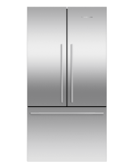 Fisher and Paykel RF610ADJX7 American Fridge Freezer, Plumbed, Stainless Steel, E Rated
