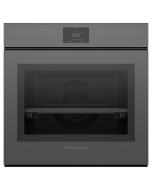 Fisher and Paykel OB60SMPTNG1 60cm Series 9 Minimal Handleless Pyrolytic Oven, Grey, A Rated