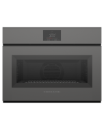 Fisher and Paykel OS60NMTNG1 60cm Series 9 Minimal Handleless Compact Combi-Steam Oven, Grey, A+ Rated