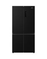 Smeg FQI60KD 91cm Four Door American Style Fridge Freezer Dark Inox D Rated