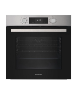 Hotpoint HOEU25CZXUK 59.5cm Built In Electric Single Oven - Stainless Steel